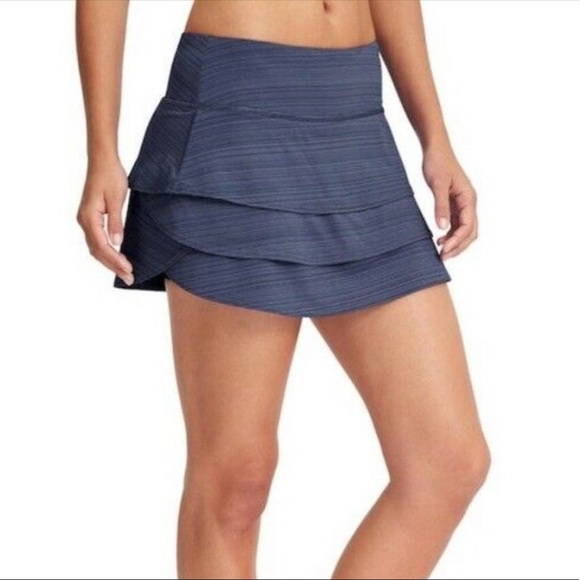 Athleta Dresses & Skirts - Athleta Swagger Skort Blue Size Xtra Large